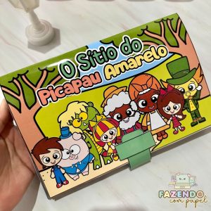 Livro 3D O Sítio do Pica-Pau Amarelo