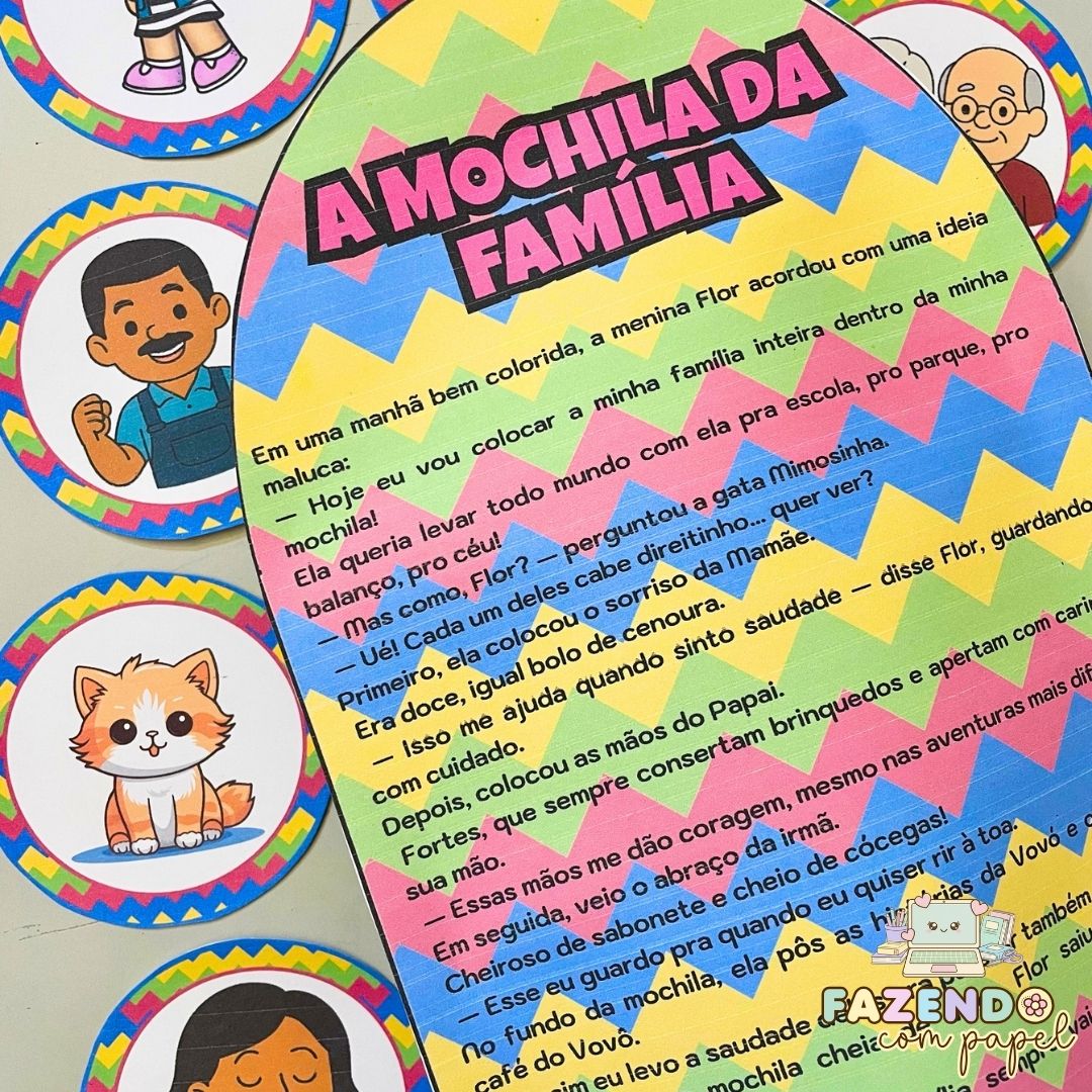 Luva de História - A Mochila da Família - Imagem 2