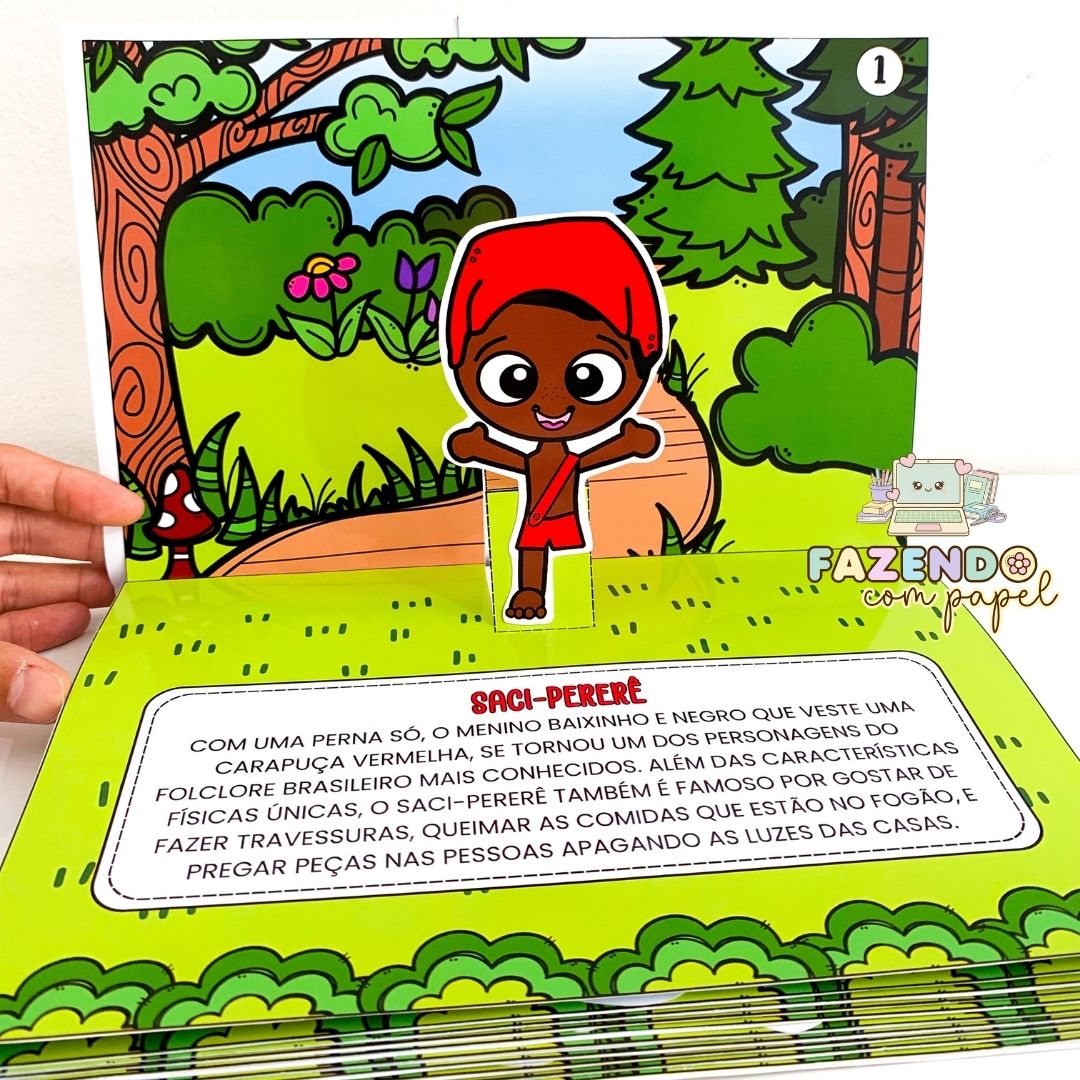 Livro Folclore 3D - Imagem 2