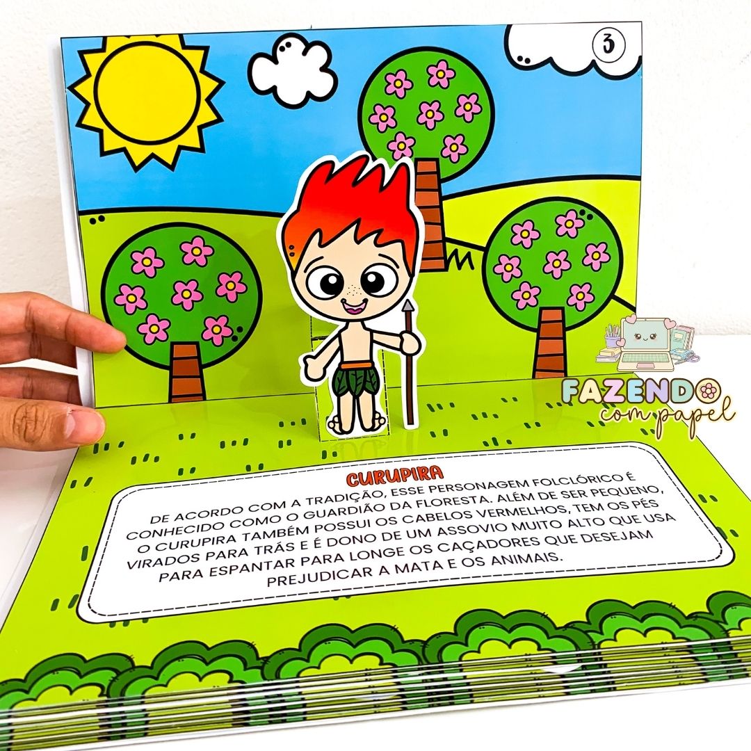 Livro Folclore 3D - Imagem 3