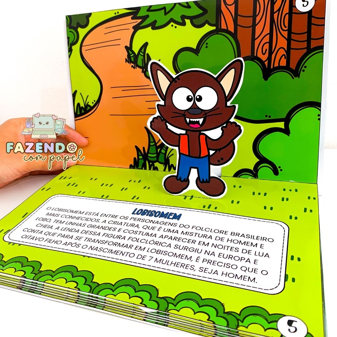 Livro Folclore 3D - Imagem 6