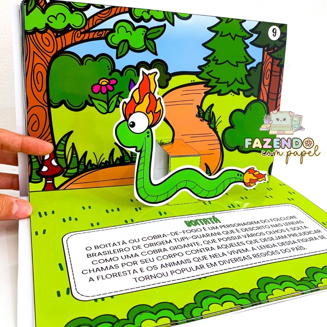 Livro Folclore 3D - Imagem 8