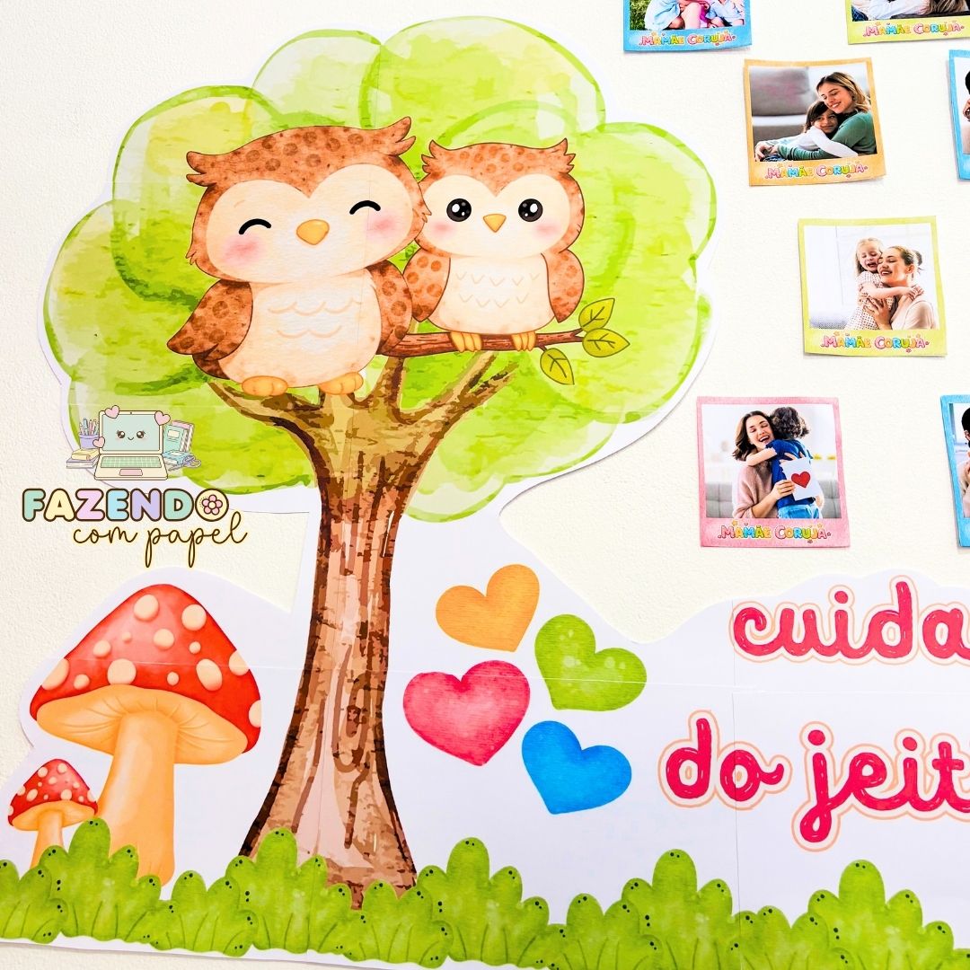 Painel Mamãe Coruja - Imagem 2
