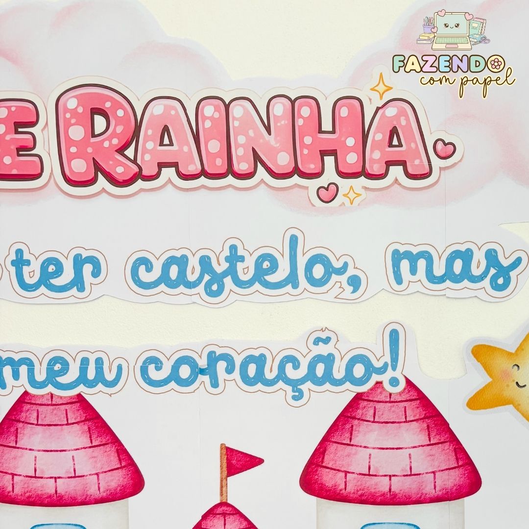 Painel Mamãe Rainha - Imagem 3
