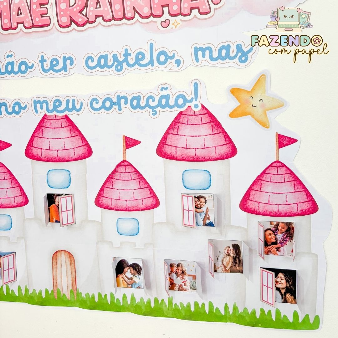 Painel Mamãe Rainha - Imagem 5