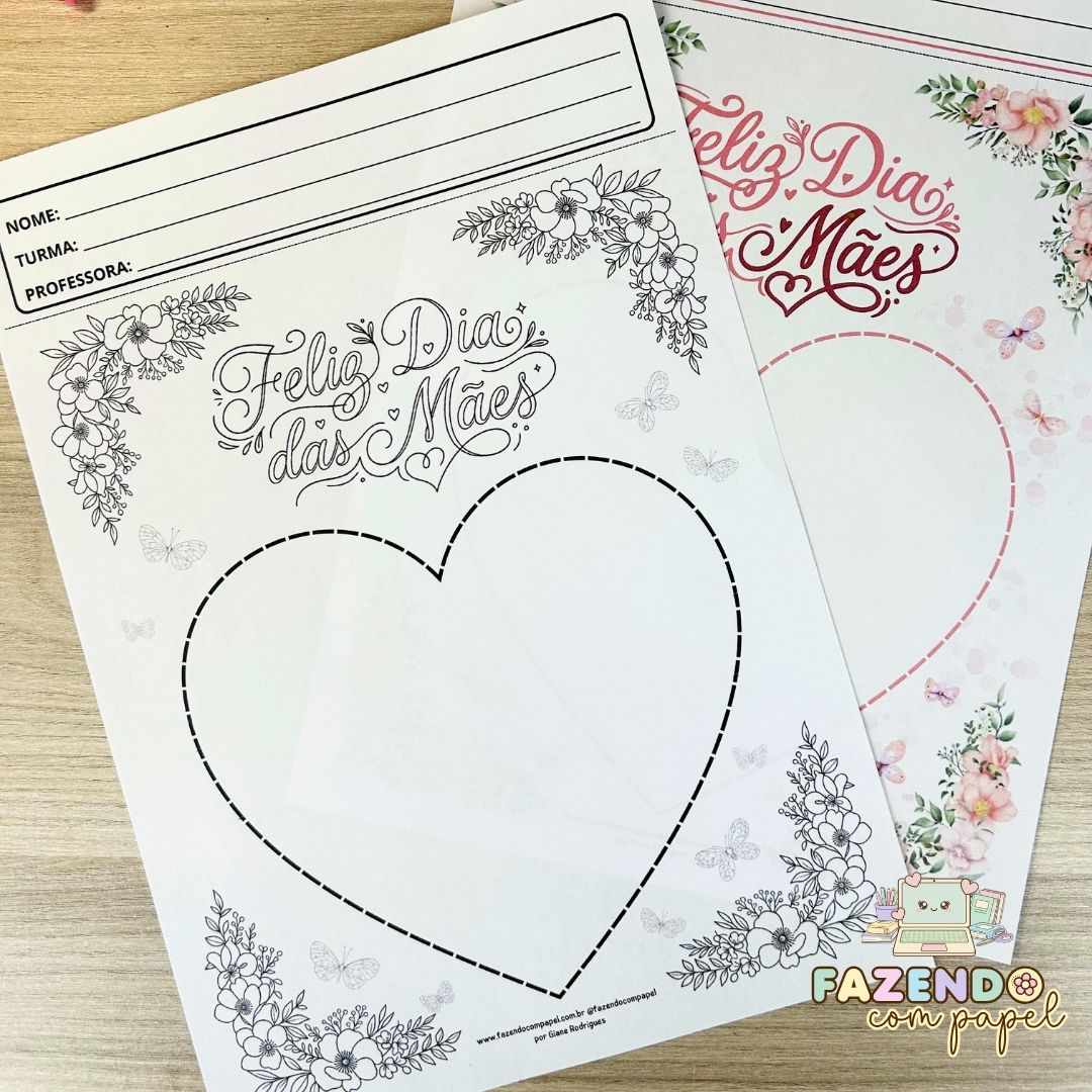Atividade Dia das Mães - Mãozinha da Mamãe - Imagem 3