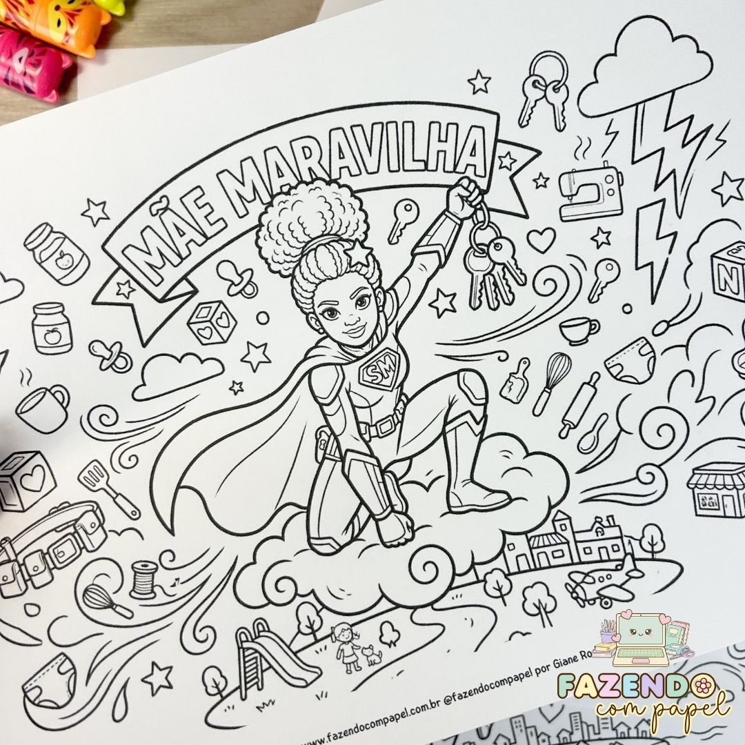 Atividade Minha Super Mãe - Imagem 4