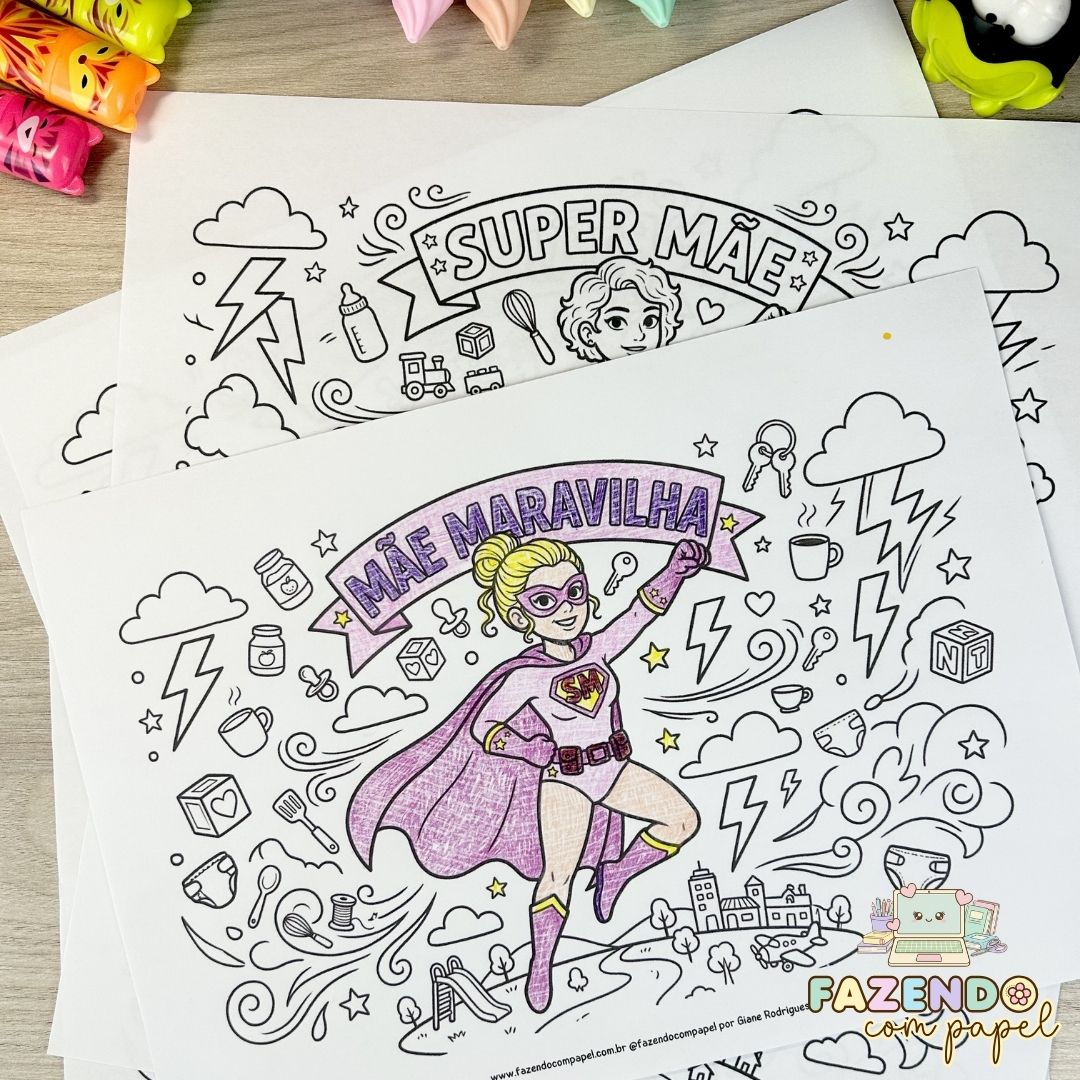 Atividade Minha Super Mãe - Imagem 8