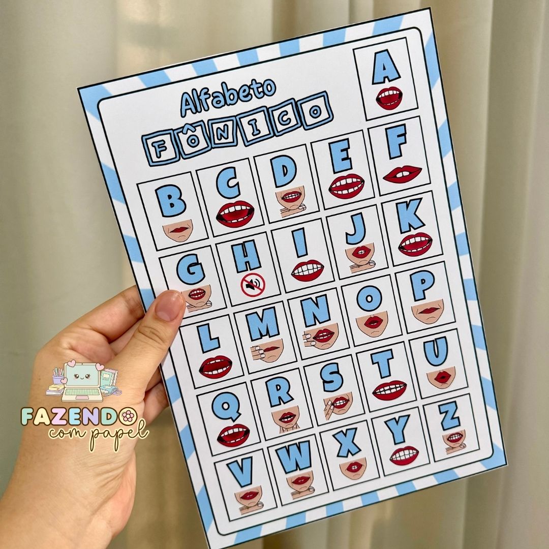 Cartaz Alfabeto Fônico - Imagem 3
