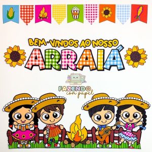 Painel Arraiá