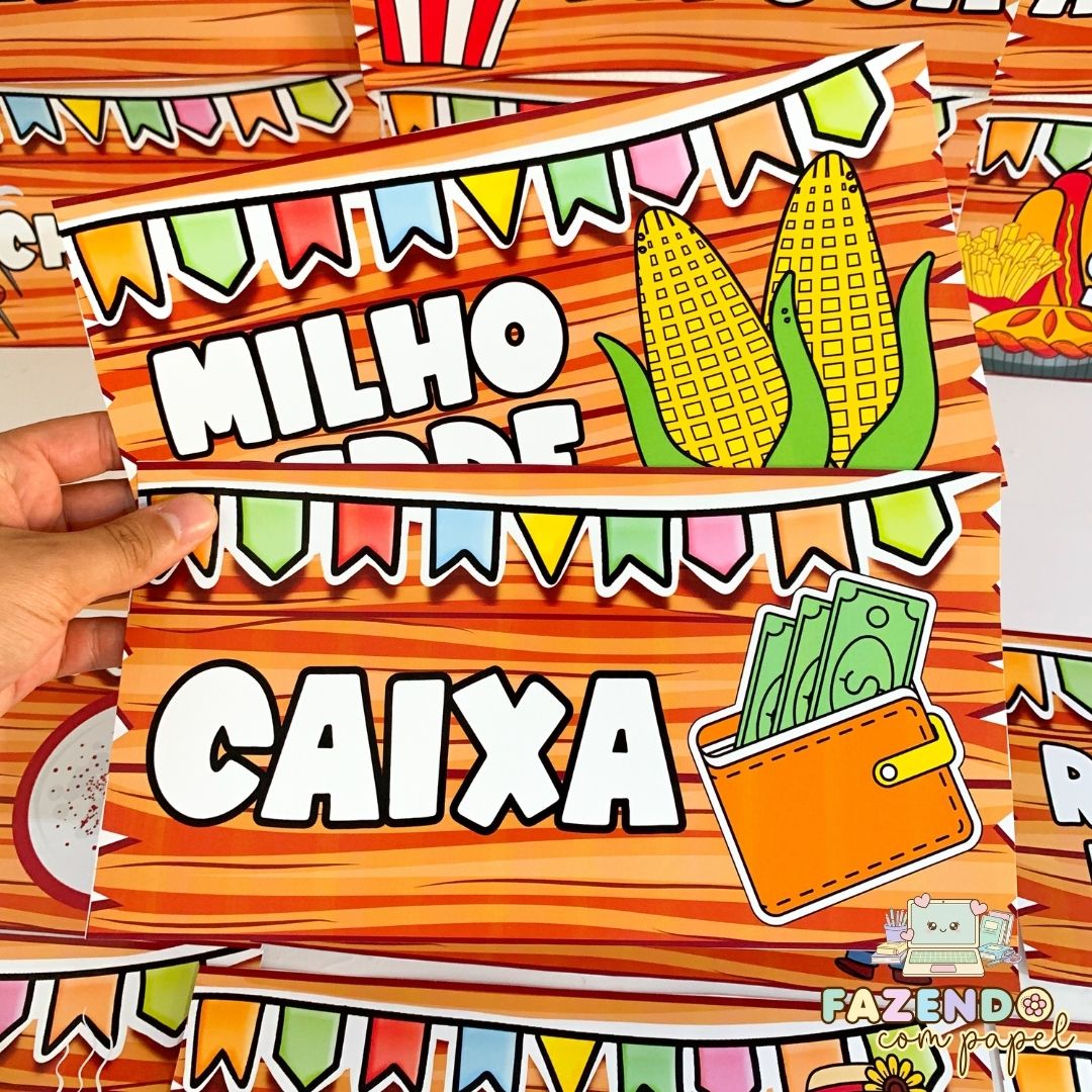 Plaquinhas Arraiá - Imagem 2