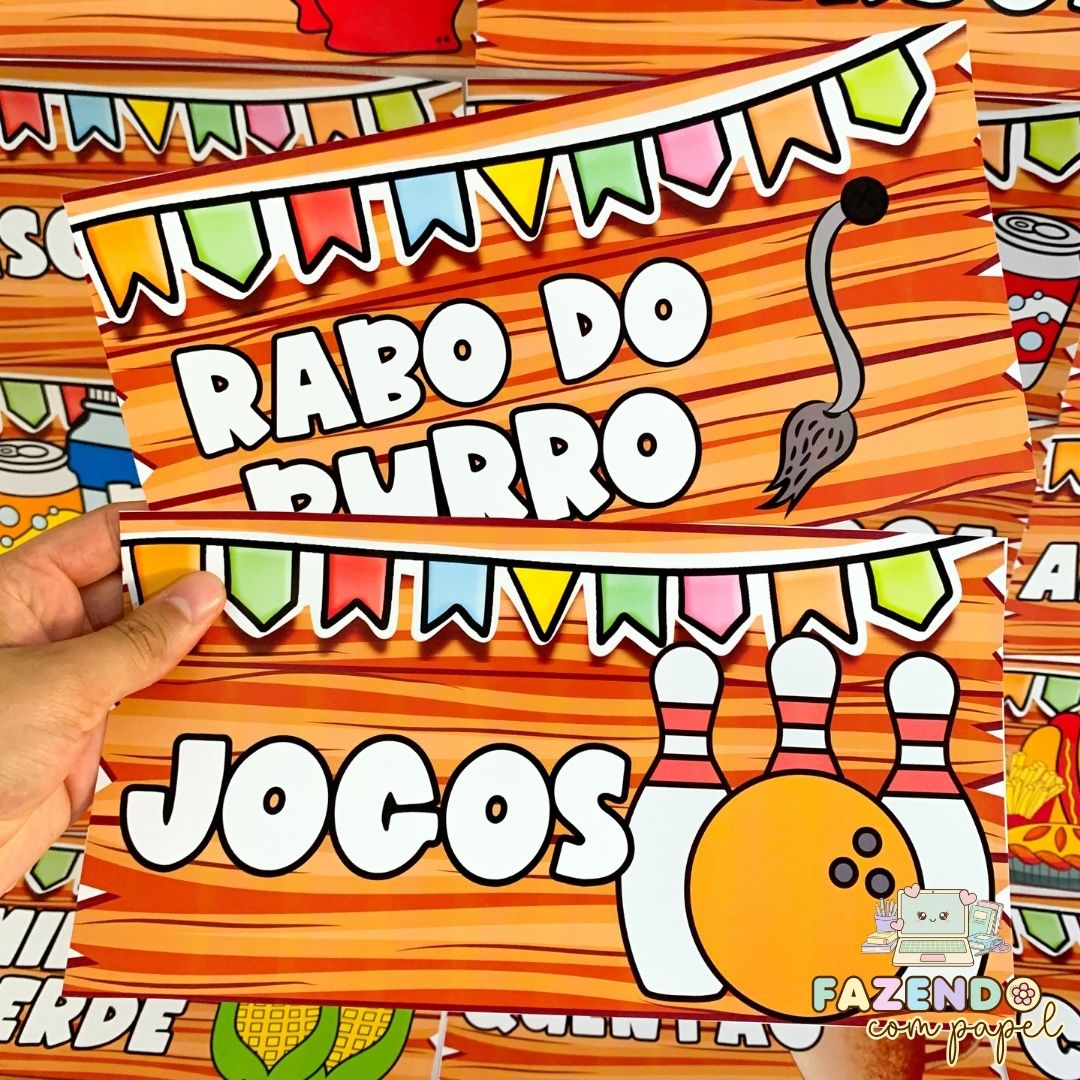 Plaquinhas Arraiá - Imagem 4