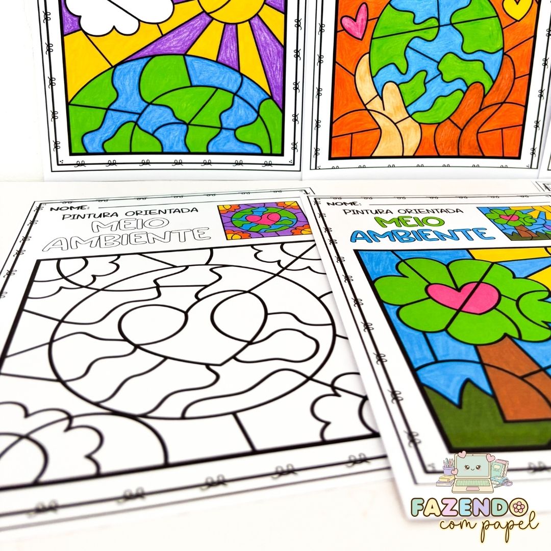 Pintura Orientada - Meio Ambiente - Imagem 5