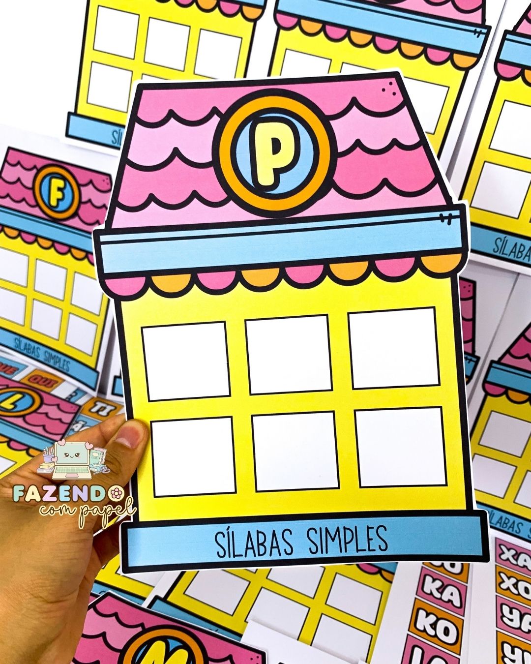 Casinhas das Sílabas Simples - Imagem 5