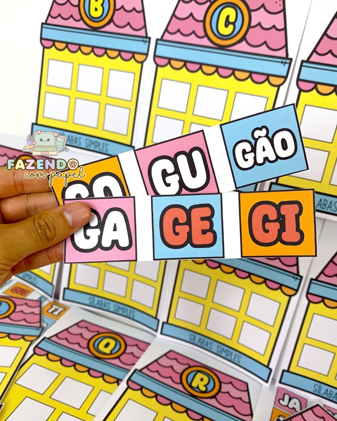 Casinhas das Sílabas Simples - Imagem 6