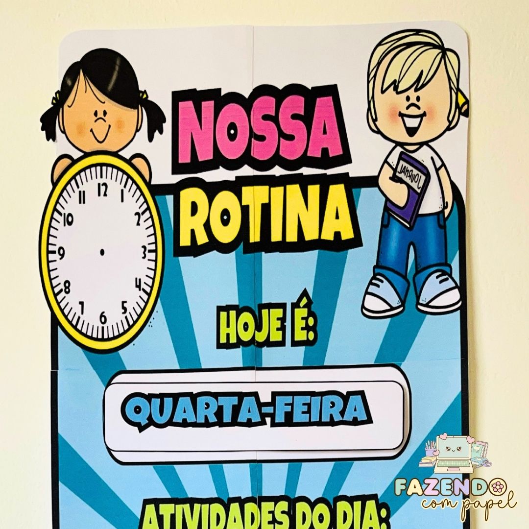 Painel Nossa Rotina - Imagem 2