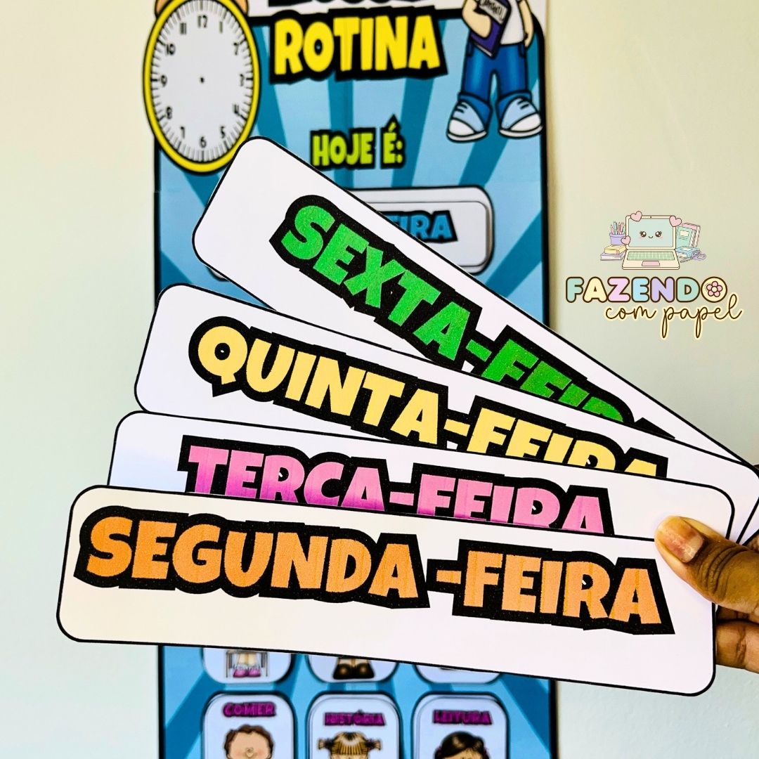 Painel Nossa Rotina - Imagem 7