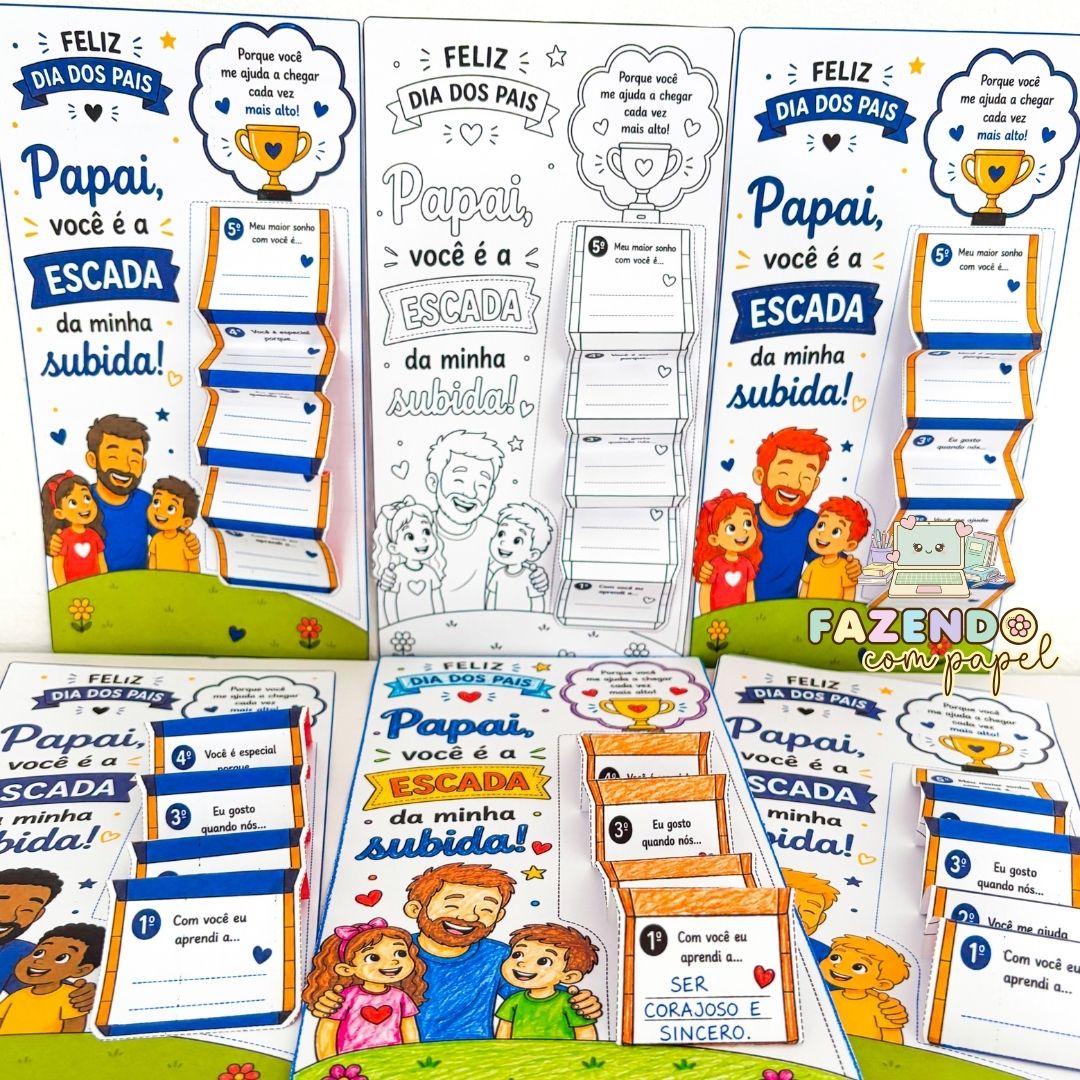 Cartão A Escada do Papai - Imagem 2