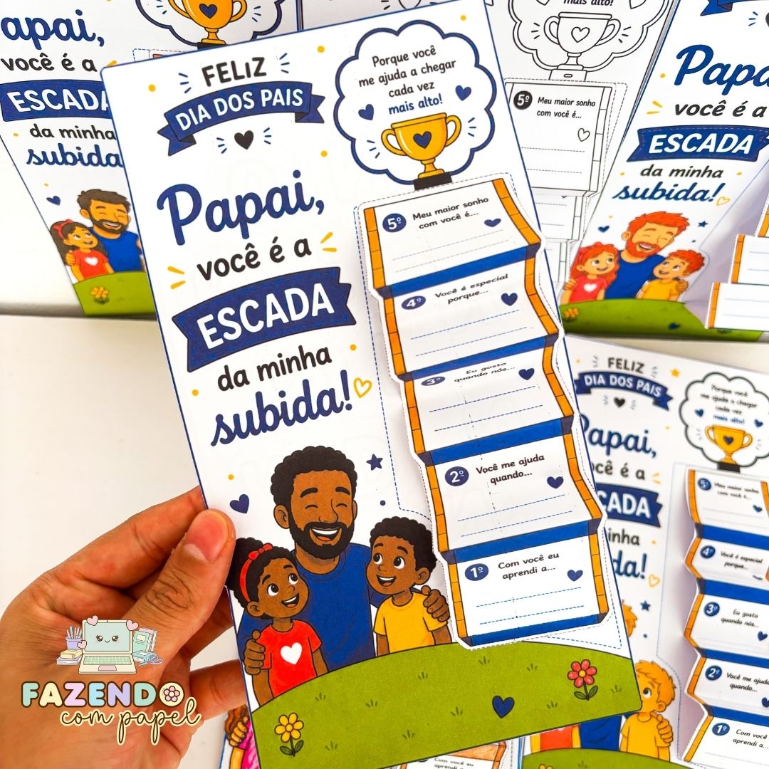 Cartão A Escada do Papai - Imagem 3
