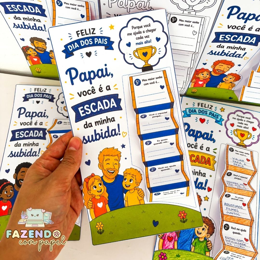 Cartão A Escada do Papai - Imagem 4