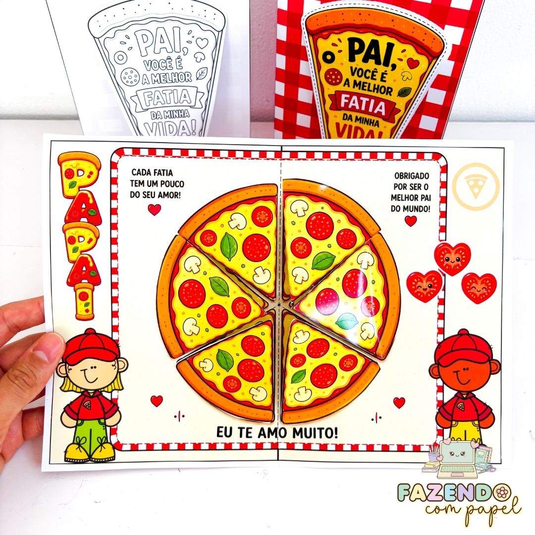 Cartão Pai Pizza - Imagem 5