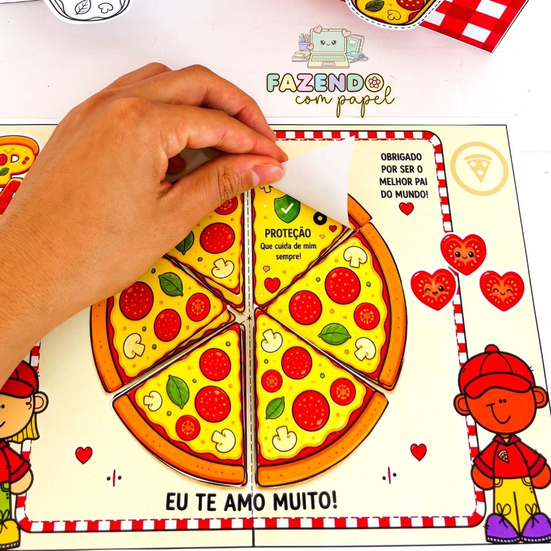 Cartão Pai Pizza - Imagem 6