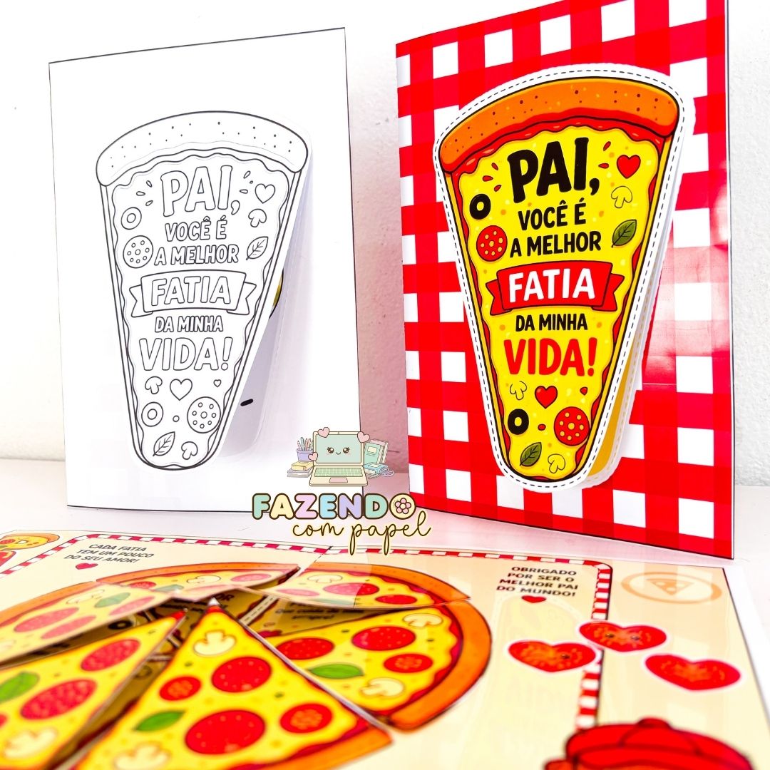 Cartão Pai Pizza - Imagem 7