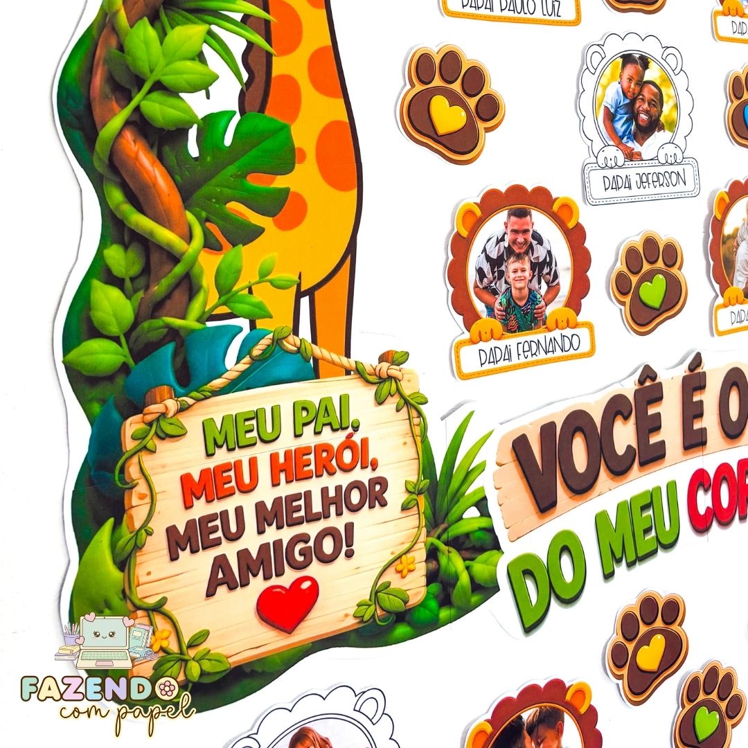 Papai O Rei do Meu Coração (Painel) - Imagem 3