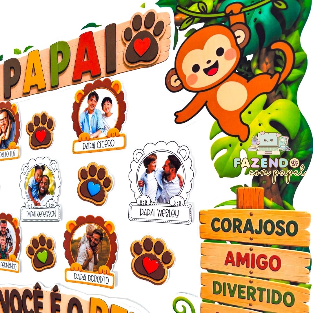 Papai O Rei do Meu Coração (Painel) - Imagem 4