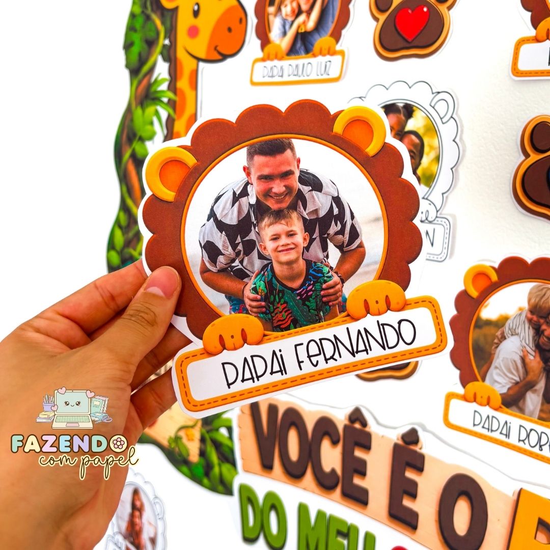 Papai O Rei do Meu Coração (Painel) - Imagem 6