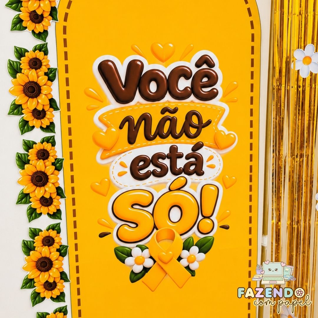 Cenário Setembro Amarelo - Imagem 3