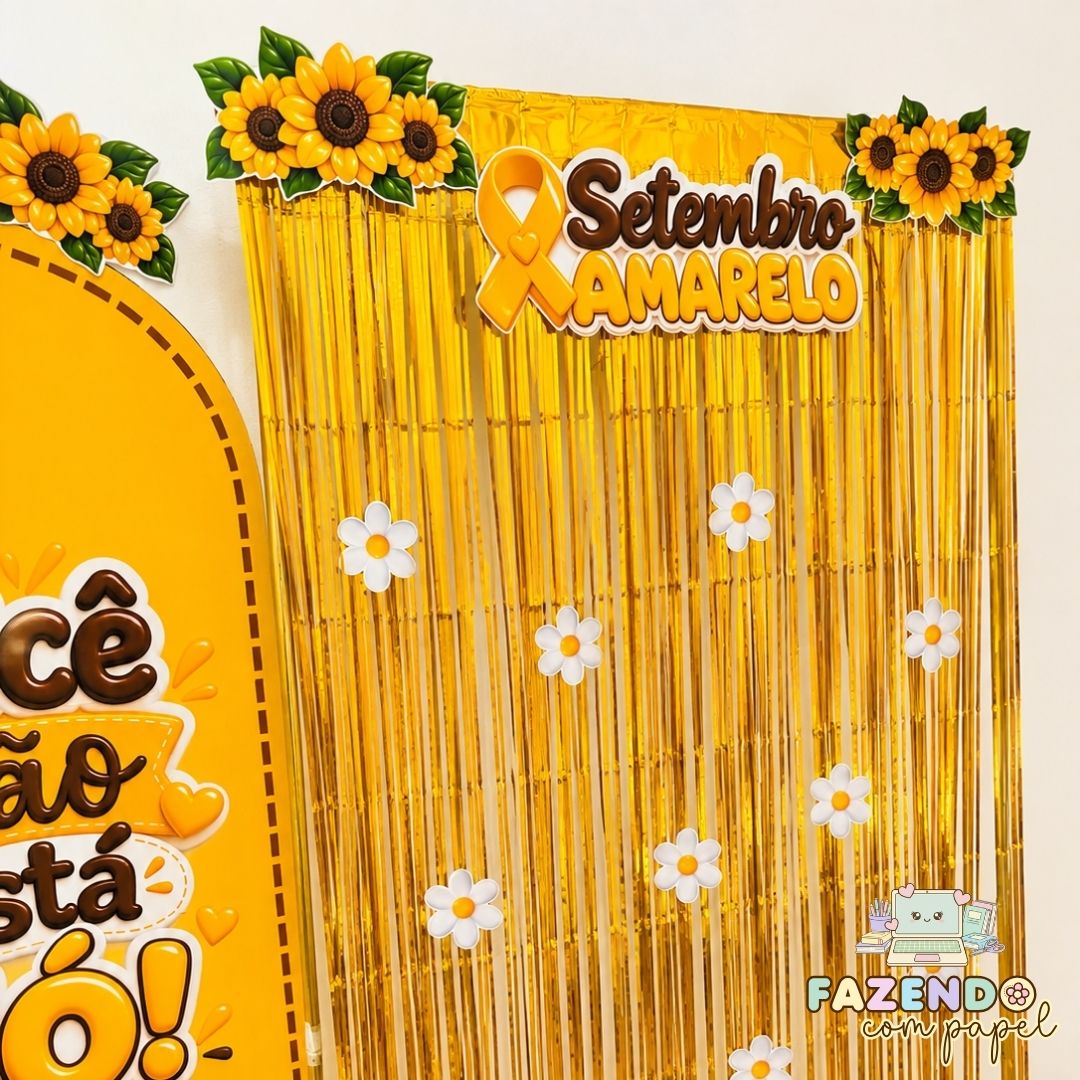 Cenário Setembro Amarelo - Imagem 4