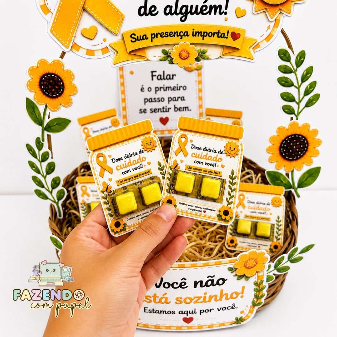 Cesta Setembro Amarelo - Imagem 5