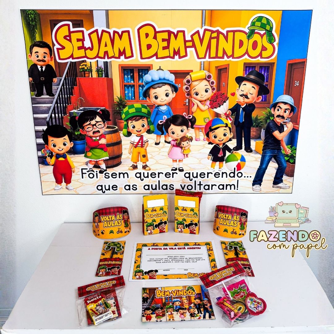 Kit Volta às Aulas Chaves