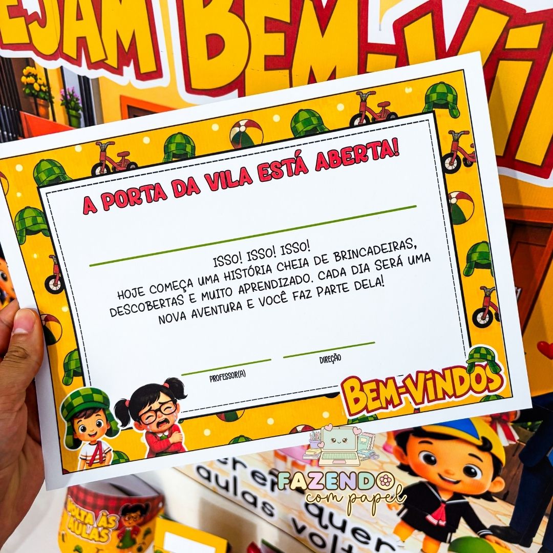 Kit Volta às Aulas Chaves - Imagem 5