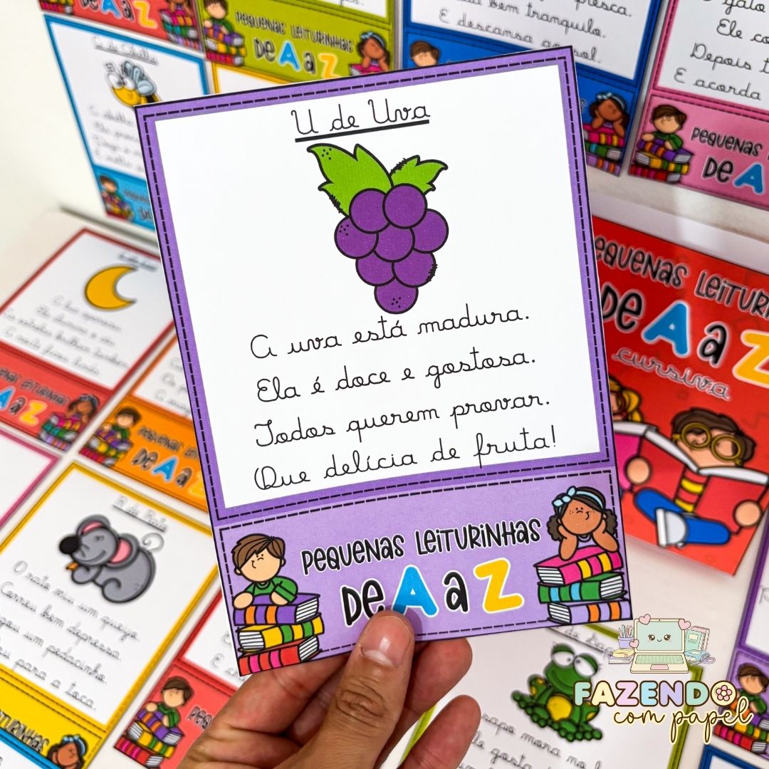 Leiturinha de A a Z (Cursiva) - Imagem 2