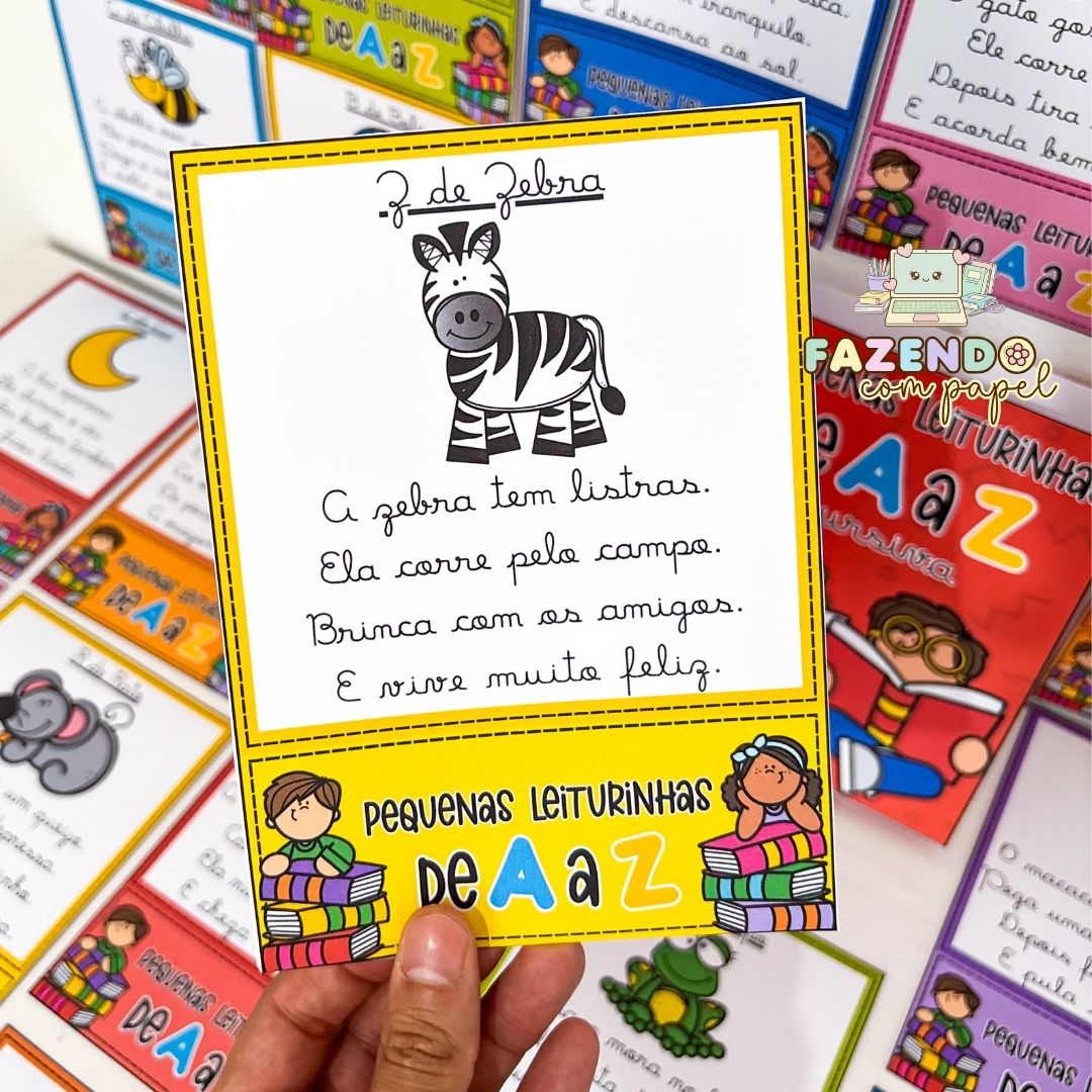 Leiturinha de A a Z (Cursiva) - Imagem 4