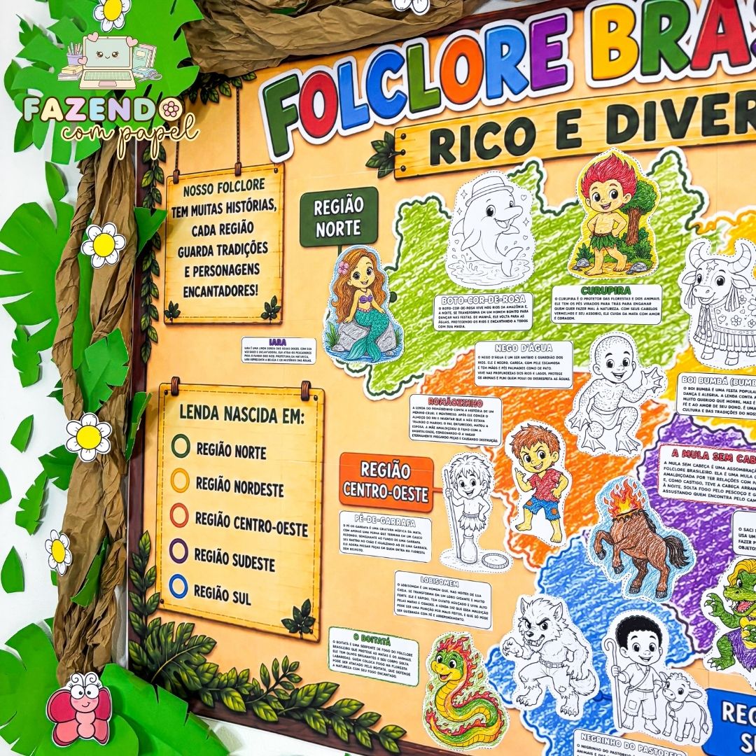 Mapa das Lendas Brasileiras - Imagem 3