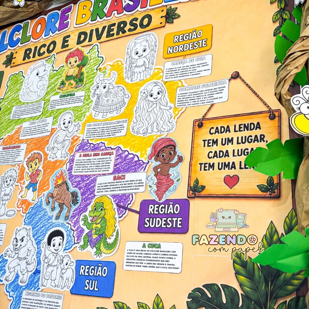 Mapa das Lendas Brasileiras - Imagem 4