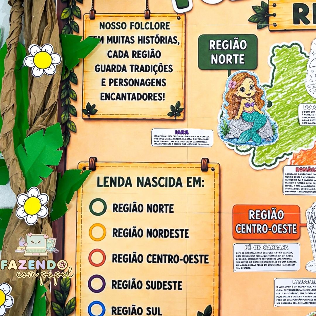 Mapa das Lendas Brasileiras - Imagem 7