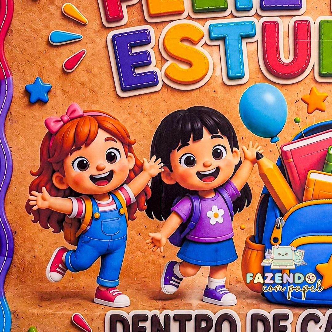 Painel Dia do Estudante 2 + Cartões - Imagem 4