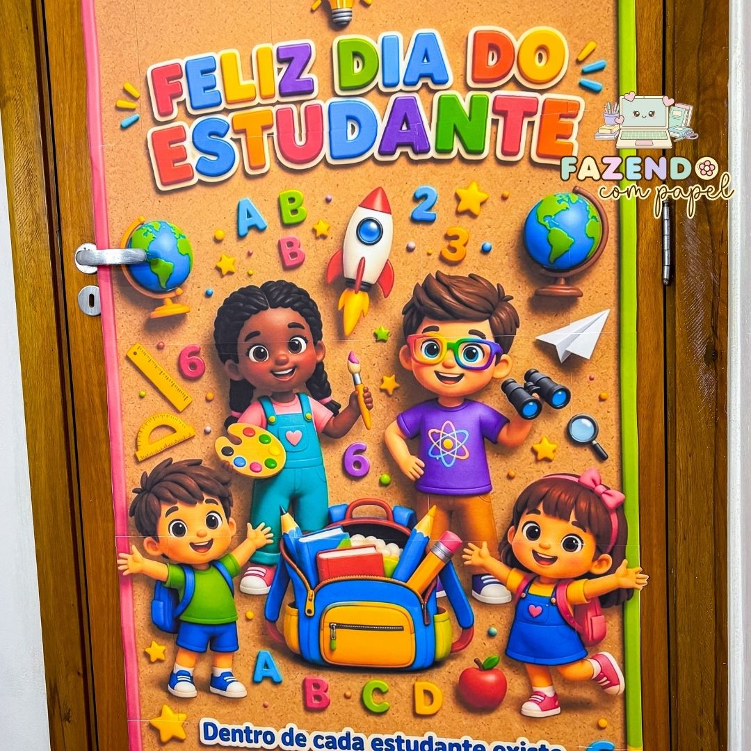 Painel de Porta Dia do Estudante - Imagem 2