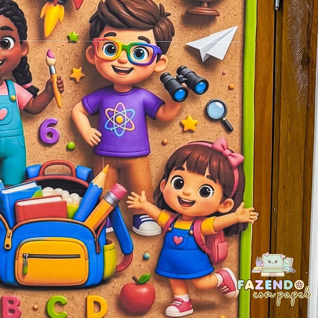 Painel de Porta Dia do Estudante - Imagem 8