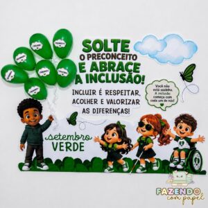 Painel Setembro Verde + Cartãozinho
