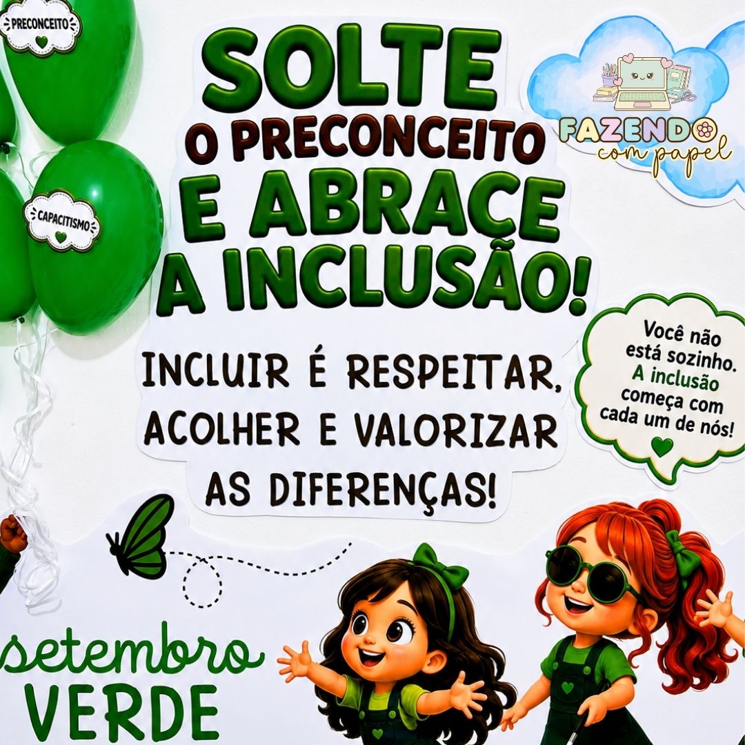 Painel Setembro Verde + Cartãozinho - Imagem 3