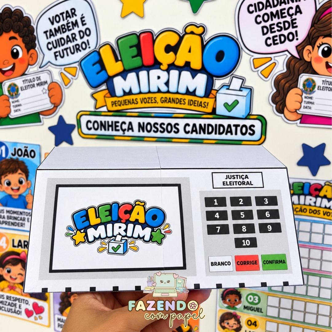 Kit Eleição Mirim - Imagem 6