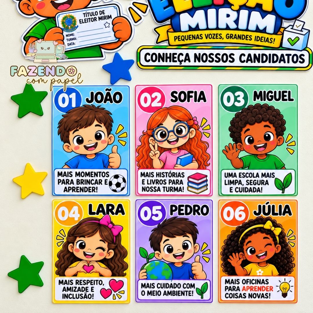 Kit Eleição Mirim - Imagem 8