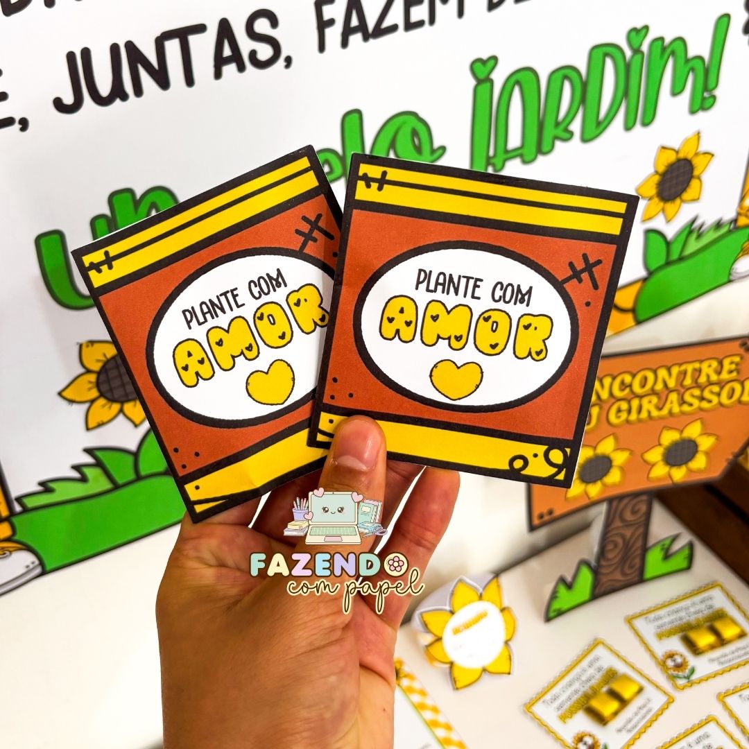Kit Reunião de Pais - Girassol - Imagem 5