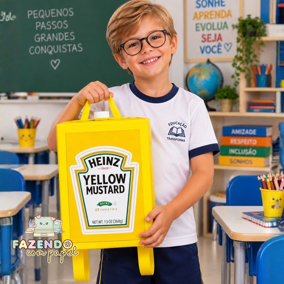 Mochila Maluca Fast Food - Imagem 4