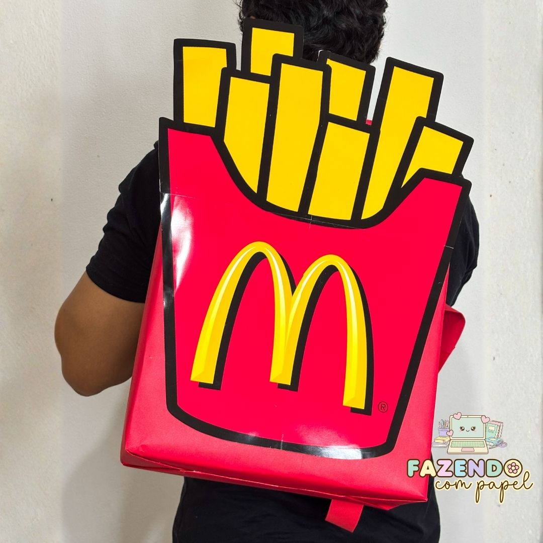 Mochila Maluca Fast Food - Imagem 7